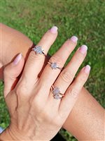 Vicenza - Piazzetta Palladio 2 - Ringe Salvini Dame Primavera s  in Weißgold Diamante 0.40 Ct 20105387 - 20105387